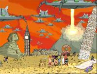 Click to watch 'When Aliens Attack' (popup) Futurama